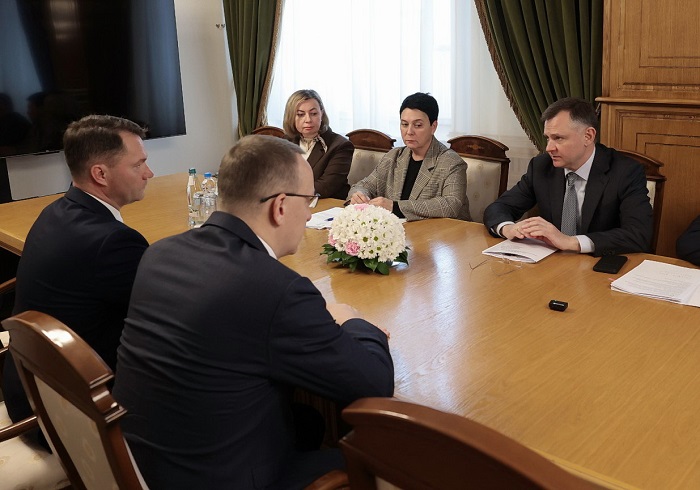 Донской губернатор встретился с новым руководителем Управления ФНС России по Ростовской области