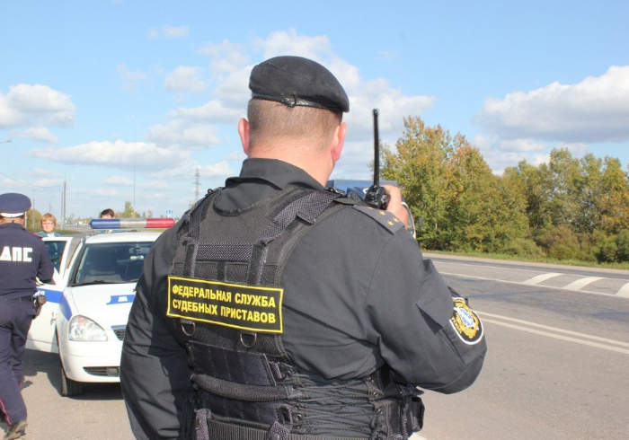 «Дорожный пристав» - в действии 